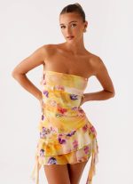 Macey Mini Dress - Sunburst Floral - 图片 5