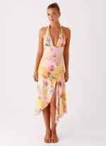 Kayce Midi Dress - Sunburst Floral - 图片 6