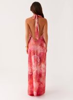 California Maxi Dress - Flamingo Fling - 图片 4