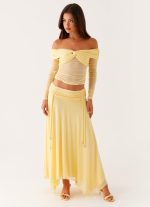 Kirrabilli Midi Skirt - Yellow - 图片 9