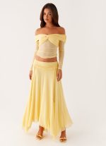 Kirrabilli Midi Skirt - Yellow - 图片 8