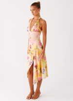 Kayce Midi Dress - Sunburst Floral - 图片 3