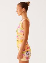 Yennifer Mini Dress - Sunburst Floral - 图片 3