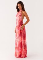 California Maxi Dress - Flamingo Fling - 图片 3