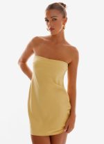 Yulina Mini Dress - Yellow - 图片 5