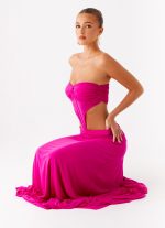 Carlene Maxi Dress - Fuchsia - 图片 6