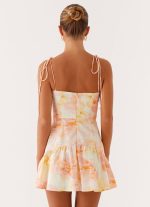 Abby Mini Dress - Floral Print - 图片 4