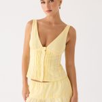 Aberley Top - Yellow