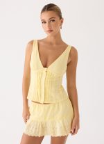 Aberley Top - Yellow