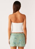 Adored By You Mini Skirt - Mint - 图片 5