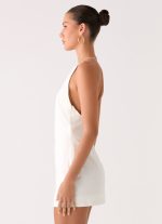 Again And Again Mini Dress - Ivory - 图片 3