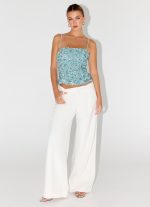 Alayna Sequin Top - Aqua - 图片 6