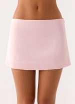 All My Ladies Low Rise Mini Skirt - Petal Pink - 图片 6