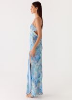 Alouette Maxi Dress - Aqua Paisley - 图片 3