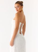 Already Know Lace Maxi Dress - White - 图片 6