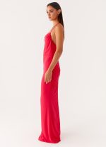 Amari Maxi Dress - Raspberry - 图片 2