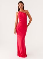Amari Maxi Dress - Raspberry - 图片 6