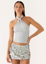 Amber Light Top - Silver - 图片 5