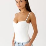 Ame Underwire Bodysuit - White