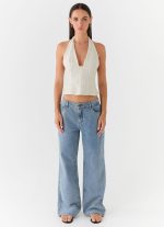 Amiera Halter Top - Desert Stripe - 图片 4