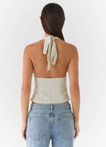 Amiera Halter Top - Desert Stripe - 图片 3