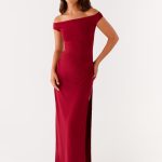 Amerie Maxi Dress - Maroon