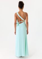 Analia Maxi Dress - Aqua - 图片 4