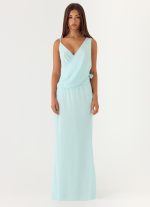 Analia Maxi Dress - Aqua - 图片 7