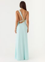 Analia Maxi Dress - Aqua - 图片 9