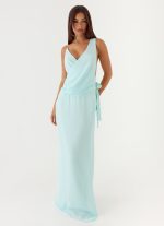 Analia Maxi Dress - Aqua - 图片 10