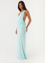 Analia Maxi Dress - Aqua - 图片 11