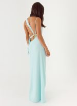 Analia Maxi Dress - Aqua - 图片 12