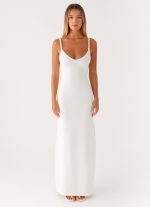 Anastasia Maxi Dress - Ivory - 图片 2