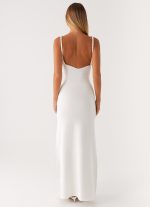 Anastasia Maxi Dress - Ivory - 图片 4