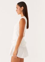 Anders Mini Dress - White - 图片 3