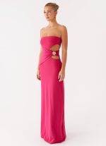 Anetta Maxi Dress - Fuchsia - 图片 2