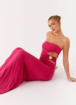 Anetta Maxi Dress - Fuchsia - 图片 5