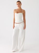 Ania Corset Top - Ivory - 图片 8