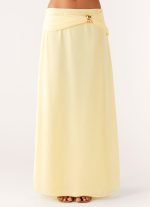 Anuhea Maxi Skirt - Yellow - 图片 6