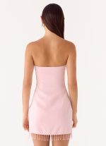 Arista Strapless Mini Dress - Pink - 图片 3