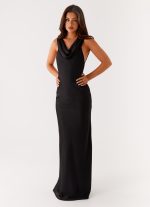 Arya Maxi Dress - Black - 图片 4