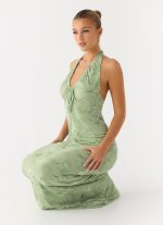 Ask You Twice Maxi Dress - Blurred Lime - 图片 5