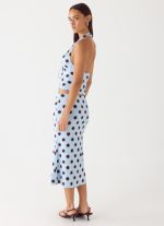 Ask You Twice Top - Blue Mocha Dot - 图片 7