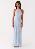 Aullie Maxi Dress - Blue - 图片 2