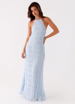 Aullie Maxi Dress - Blue - 图片 6
