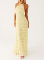 Aullie Maxi Dress - Yellow - 图片 5