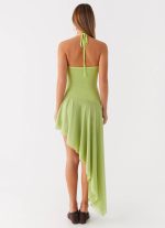 Avigalle Maxi Dress - Lime - 图片 5