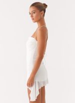 Axel Beaded Mini Dress - White - 图片 2