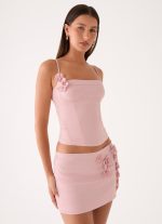 Ayella Bustier Top - Pink - 图片 7
