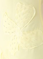 Aysha Beaded Flower Midi Dress - Yellow - 图片 6